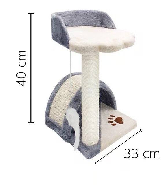 Torre para gato con rascador
