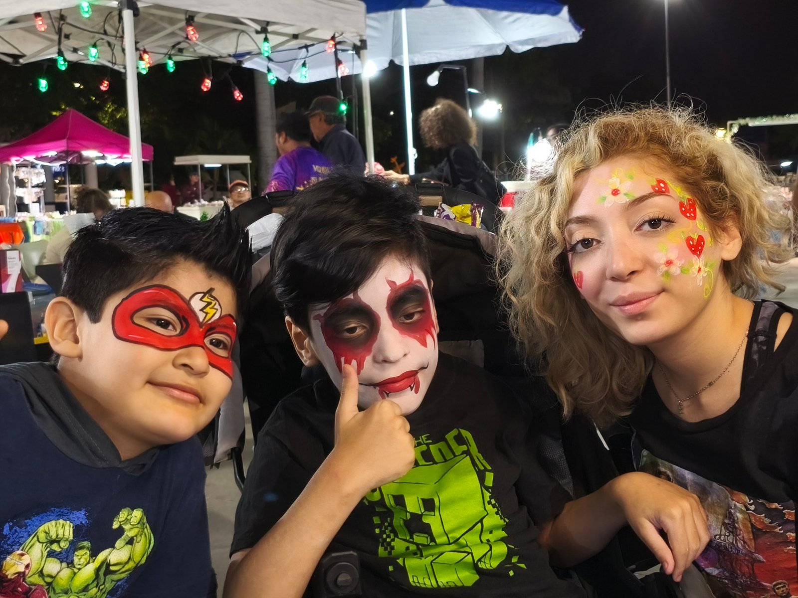 Pinta caritas para fiestas infantiles