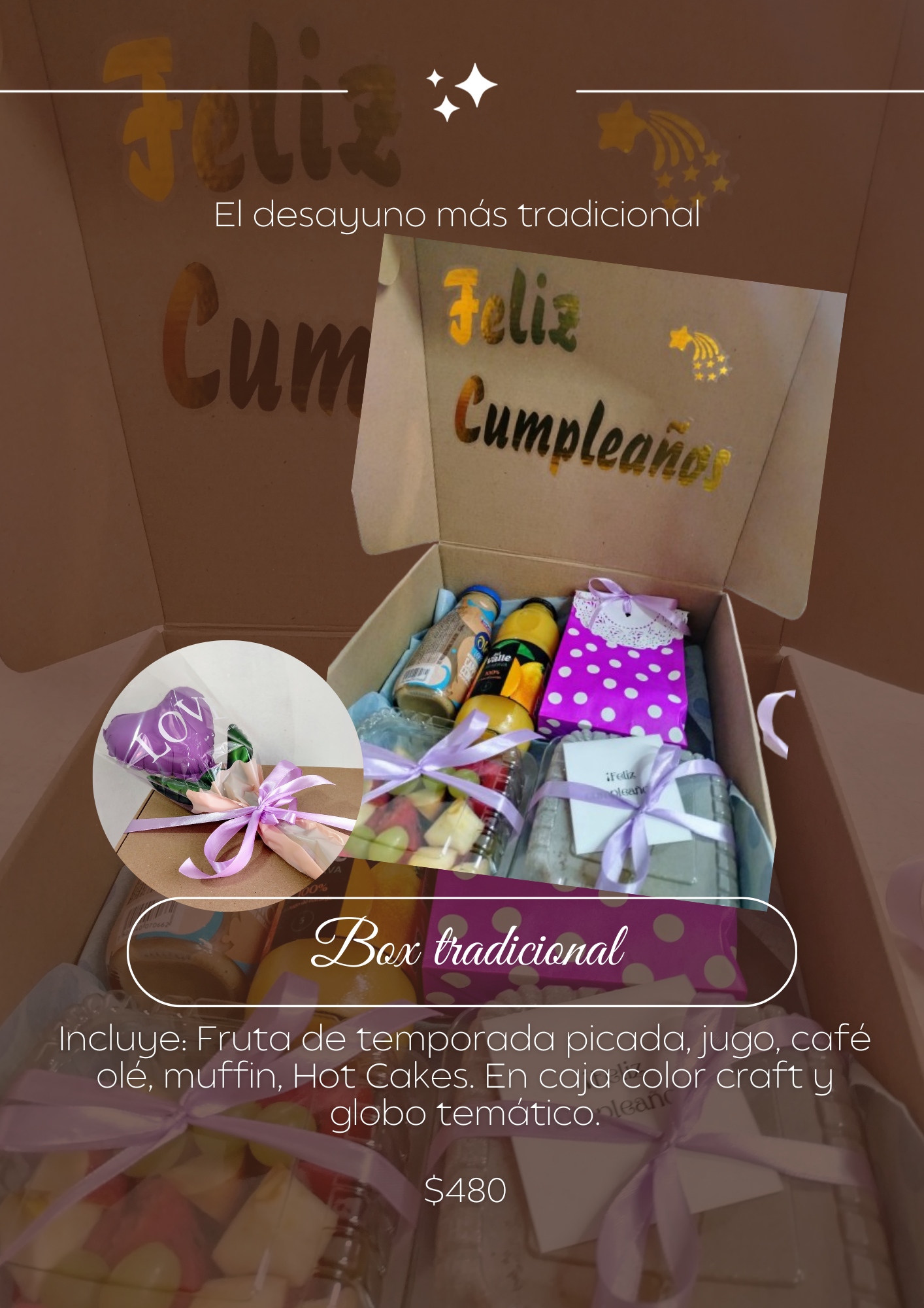 Desayuno sorpresa tradicional 