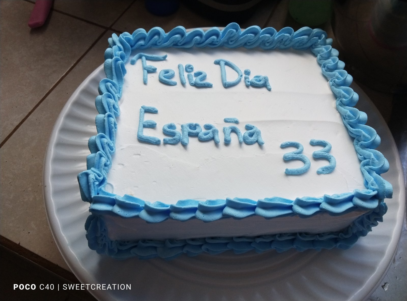 Pastel de galleta para 10 personas 