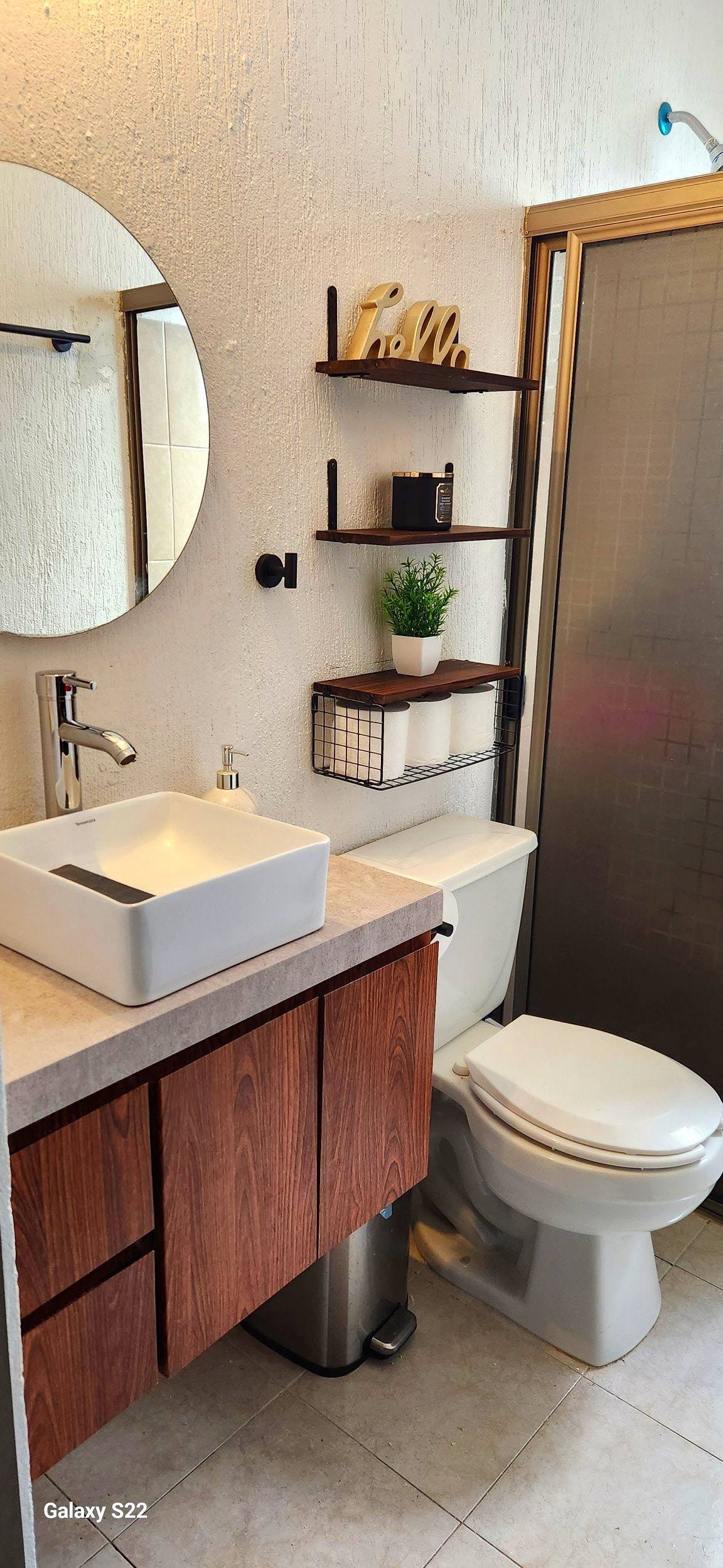 Mueble de baño flotante modelo SALMA