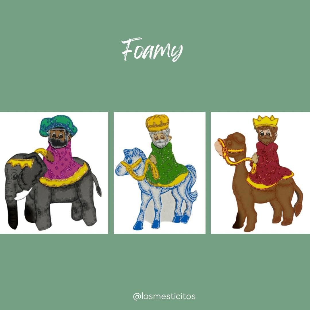 Foamy Reyes magos 