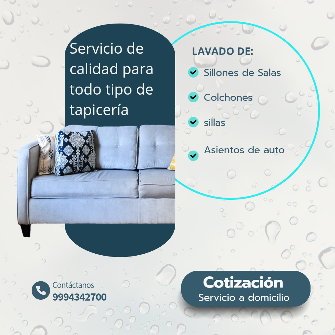 Lavado de tapicería 