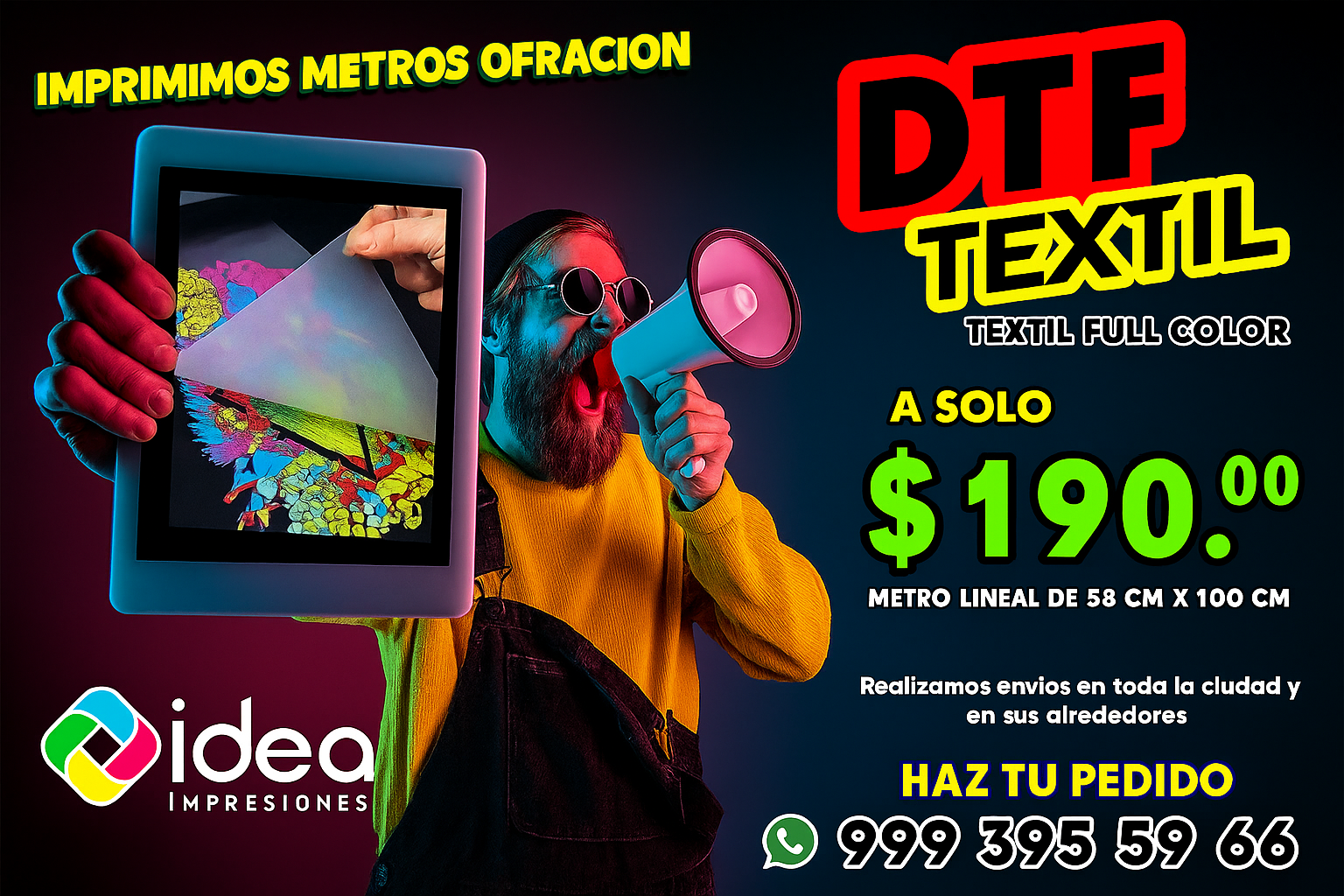 Impresión DTF Textil 