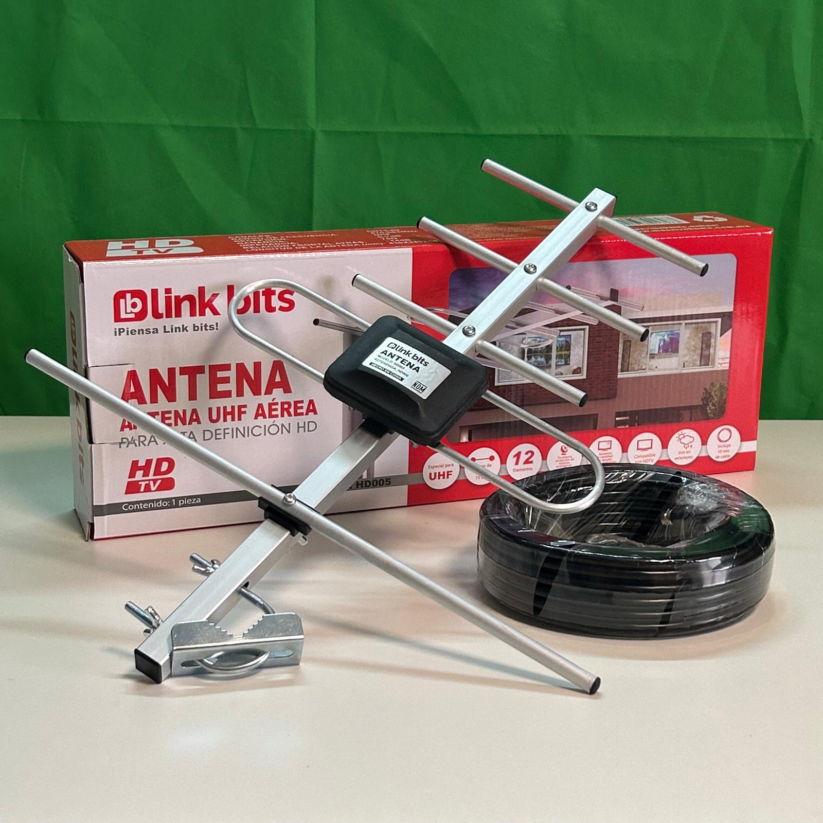 Antena Tv HD Aluminio 