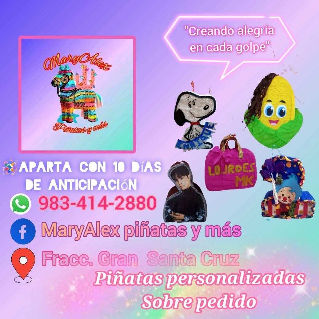 Fabricación de piñatas 